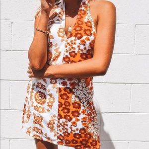 NWT unworn THE PATTI HALTER DRESS